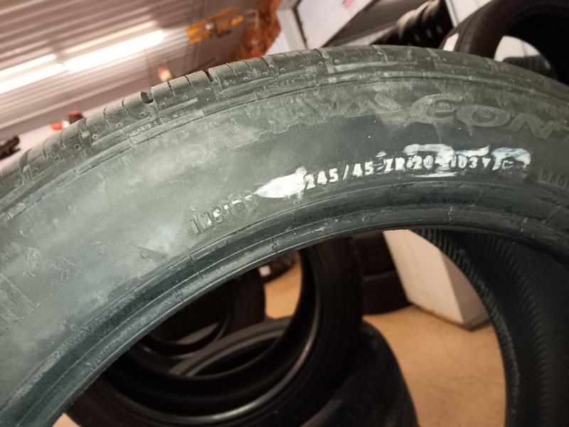 245/45ZR20 Continental Control Contact Tires Set of 4