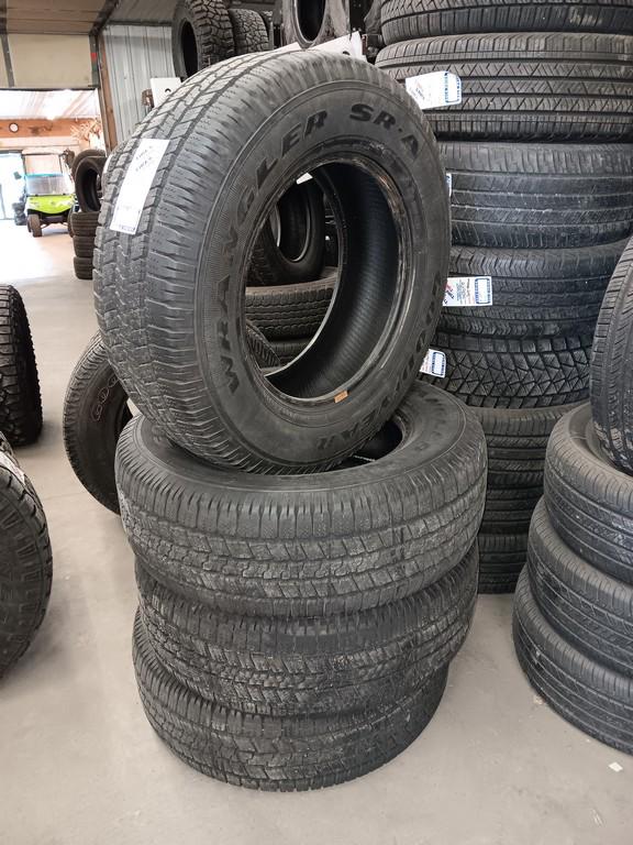 265/65R17 Goodyear Wrangler SR-A Tires Set of 4