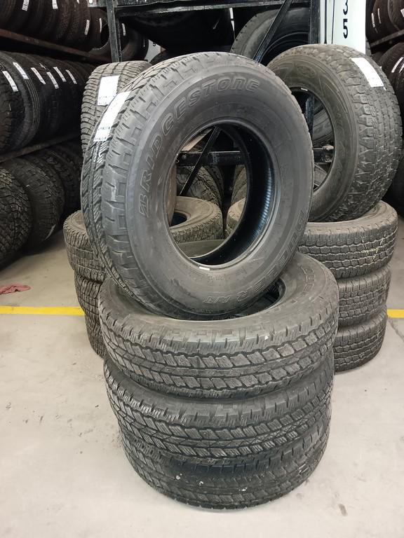 255/75R17 Bridgestone Dueler Tires Set of 4
