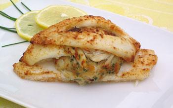 Stuffed Flounder/Tilapia