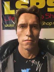 Life Size Terminator Arnold Schwarzenegger Disco Scene