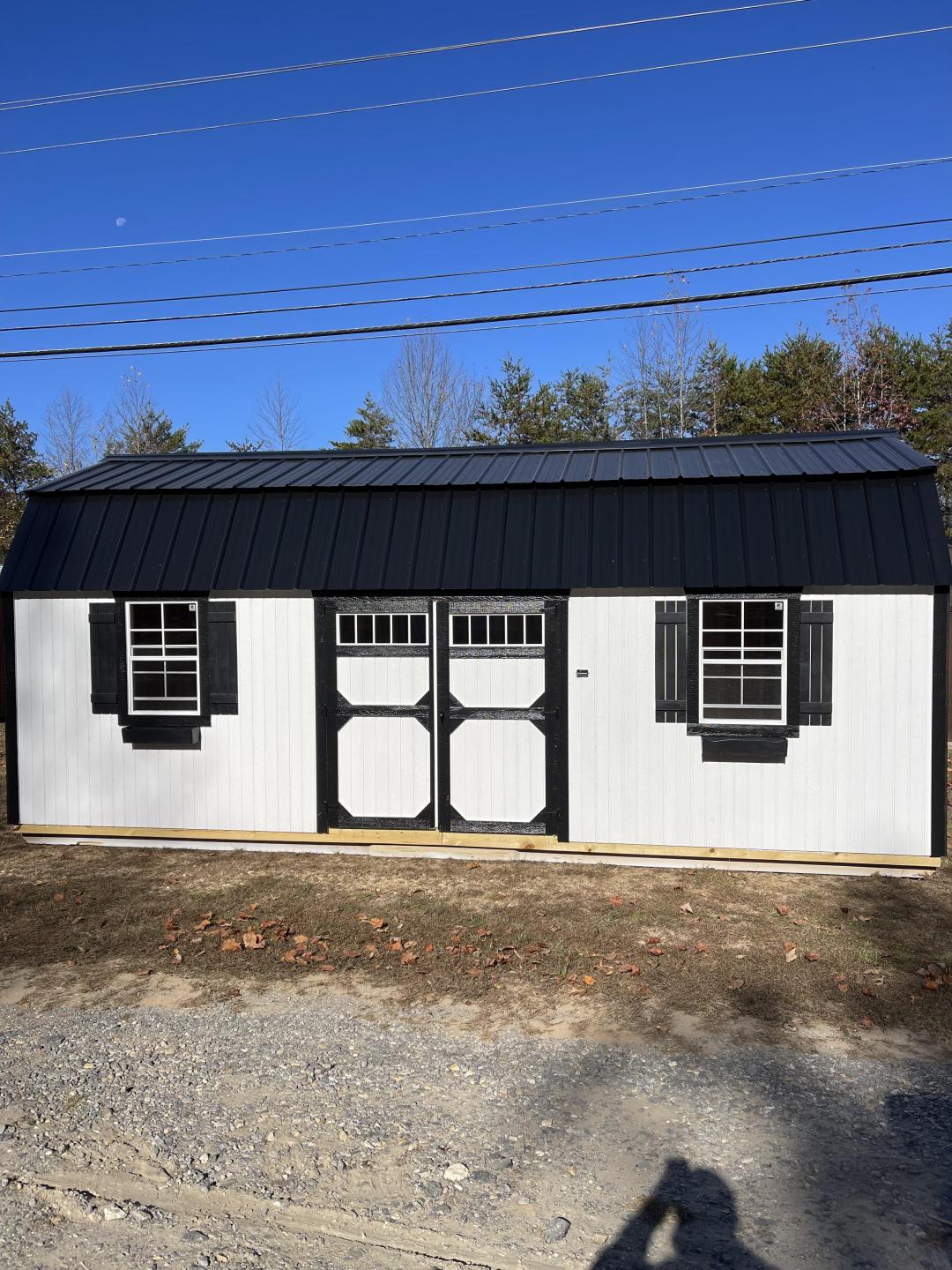 12x24 Side Lofted Barn