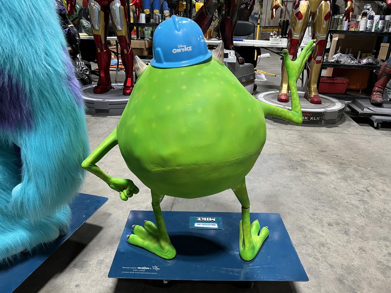 Life Size Monsters Inc Sulley, Mike and Boo