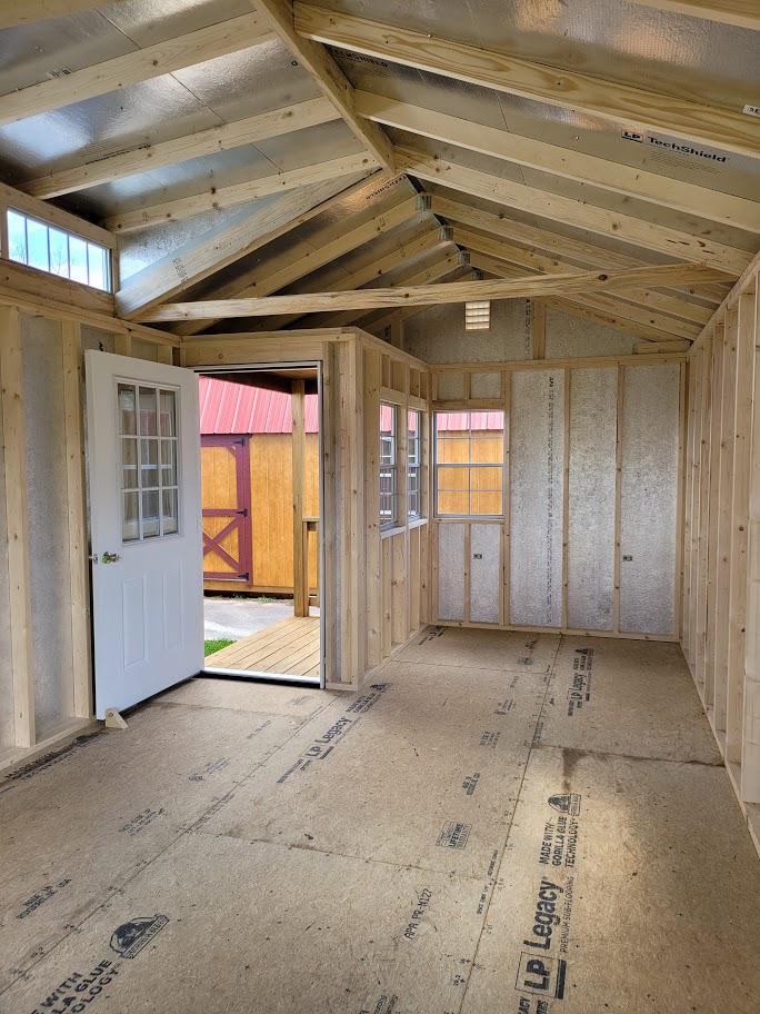 Marion - 12x24 With Side Porch