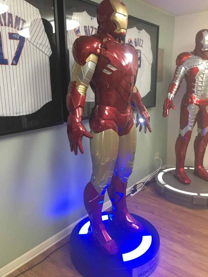 Beast Kingdom Ironman 3 Mark VI with LED Lights