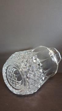 PRESSED CRYSTAL ICE BUCKET