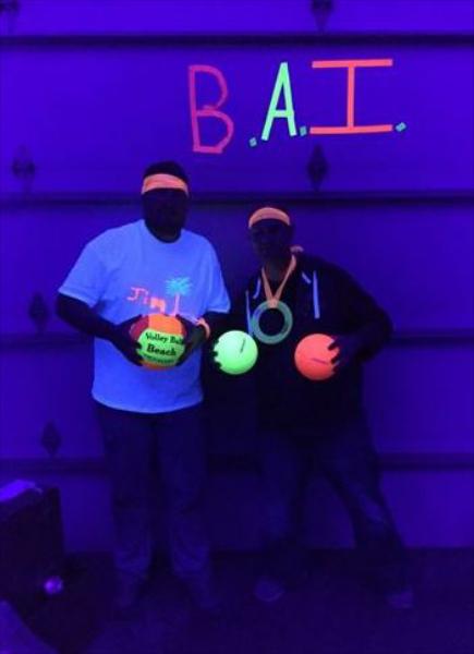 Black Light Dodgeball / Volleyball