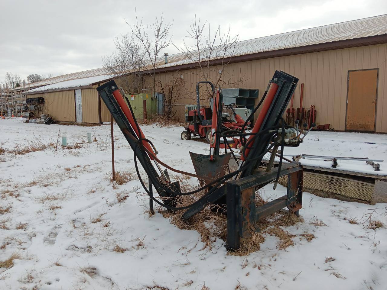 Homemade Tree Spade for skid steer - Lot # H1078