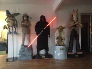 Life Size Star Wars Phantom Menace Collection