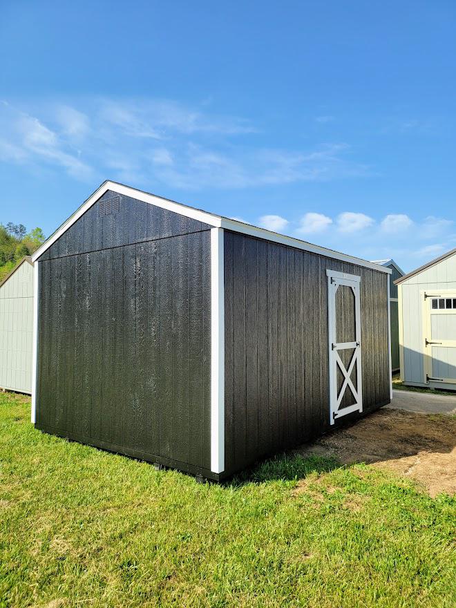12x16 UTILITY GARAGE - 12" OC 2x6 FLR JOISTS - 10 YR WARRANTY
