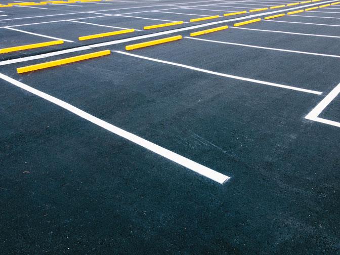 We Use High Pressure and Specialized Cleaning Solutions to Remove Grease, Oil, and Other Contimants From Any Size Parking Lot.
