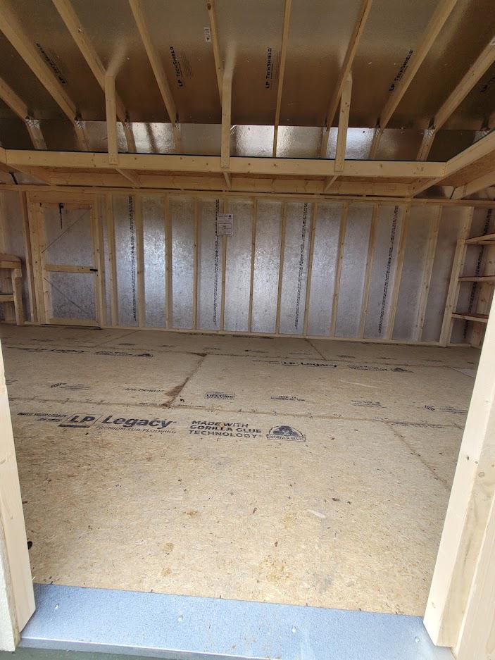 Marion - 12x24 LOFTED BARN - 10 YR MFG WARRANTY - WORKBENCH & SHELVING