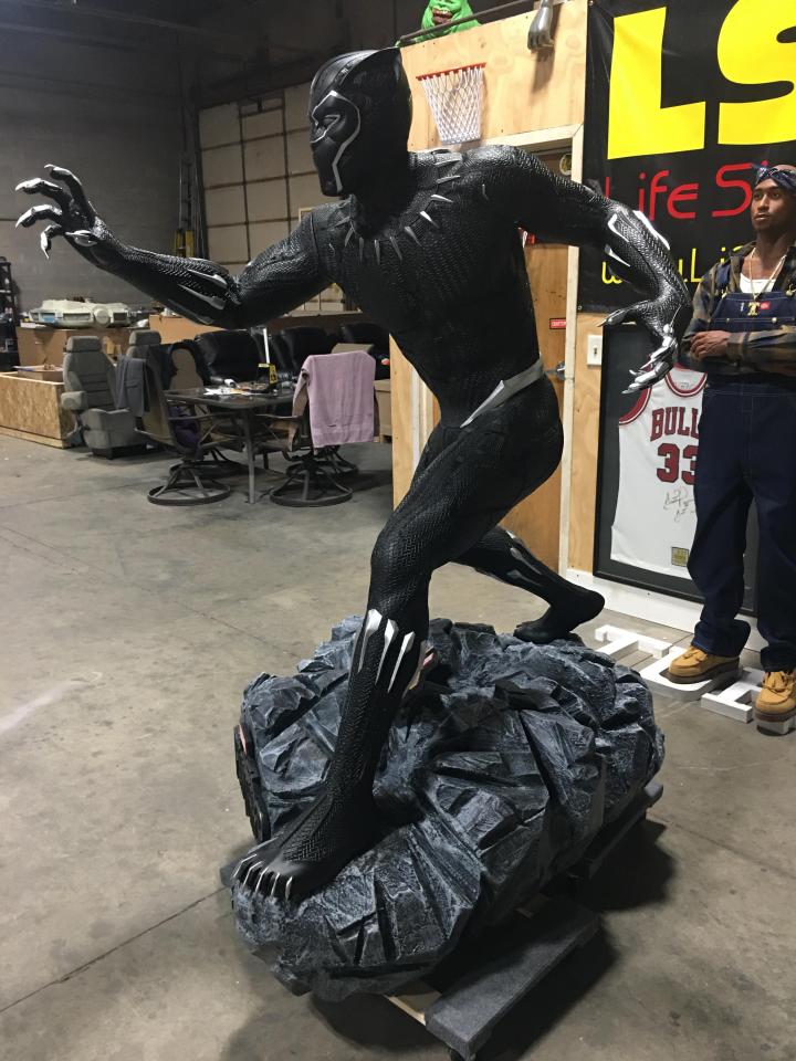 Life Size Marvel Black Panther