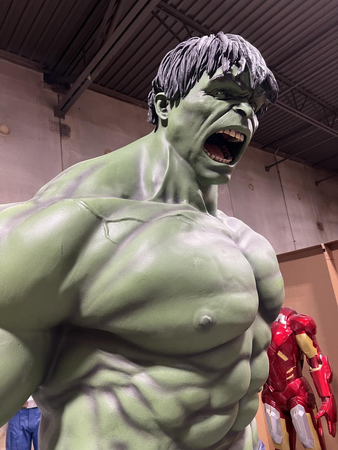 Life Size 2008 Movie Incredible Hulk Theater Display
