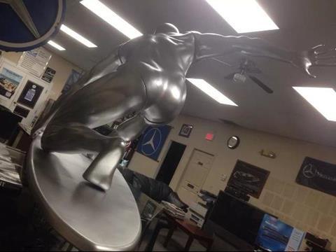 Life Size Marvel Silver Surfer