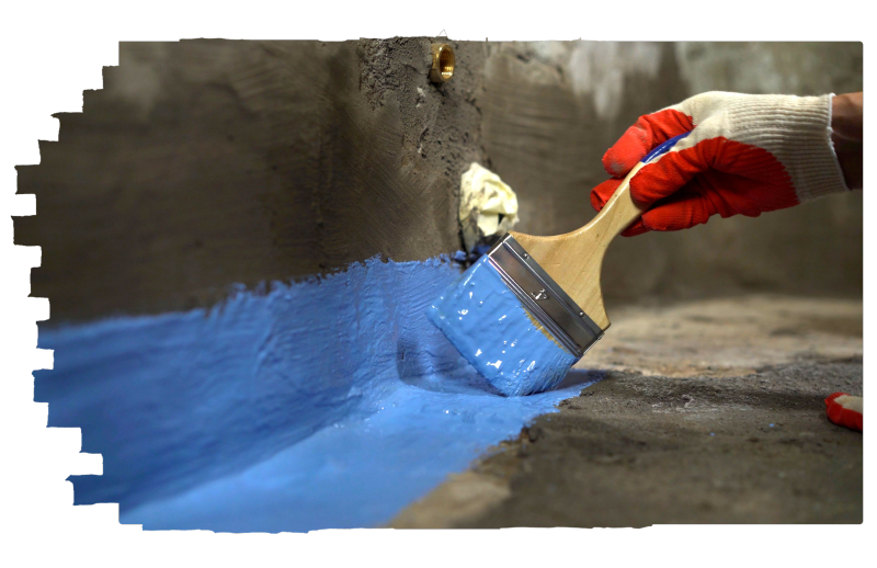 Basement waterproofing