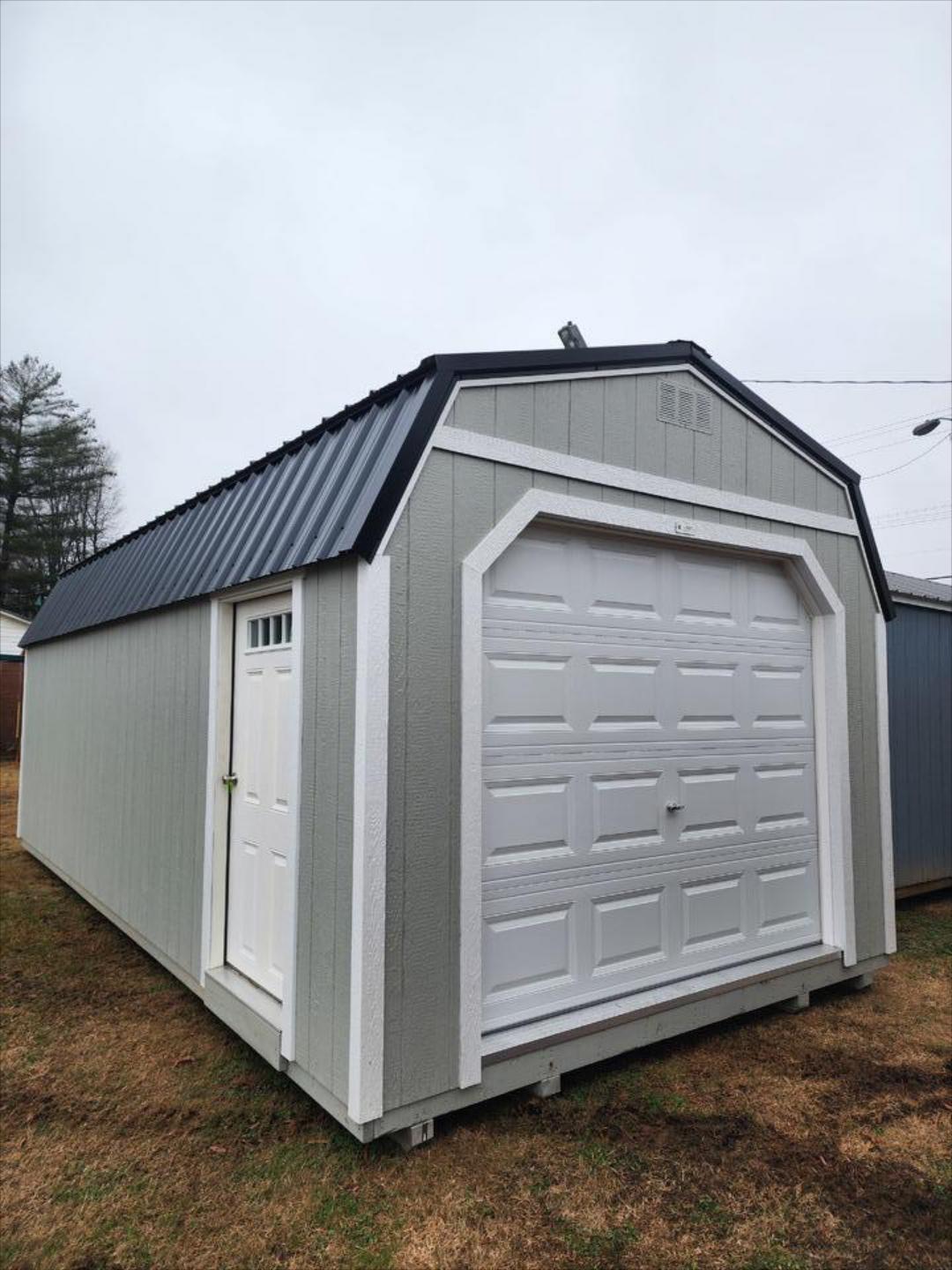 12x24 Lofted Garage