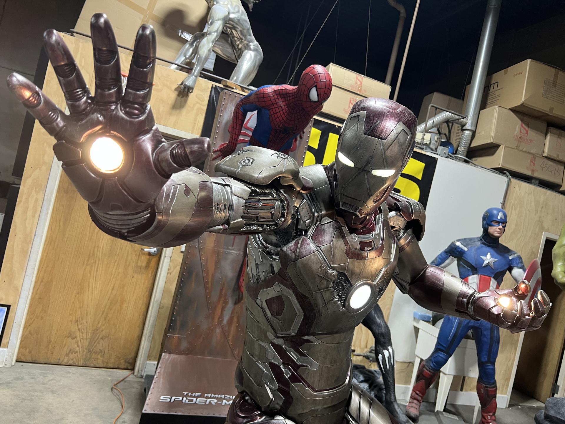 Marvel Ironman 3 Battlefield Edition with LED Lights
