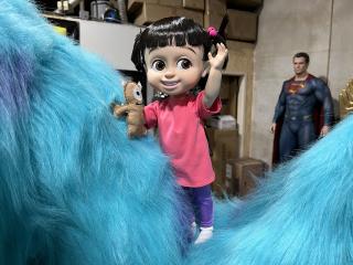 Life Size Monsters Inc Sulley, Mike and Boo