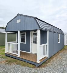 12x24 BARN W/TREX PORCH -  $10,206 or $404 Down & $404/Month  - NO CREDIT CHECK - FREE DELIVERY & BLOCKS (50 miles)