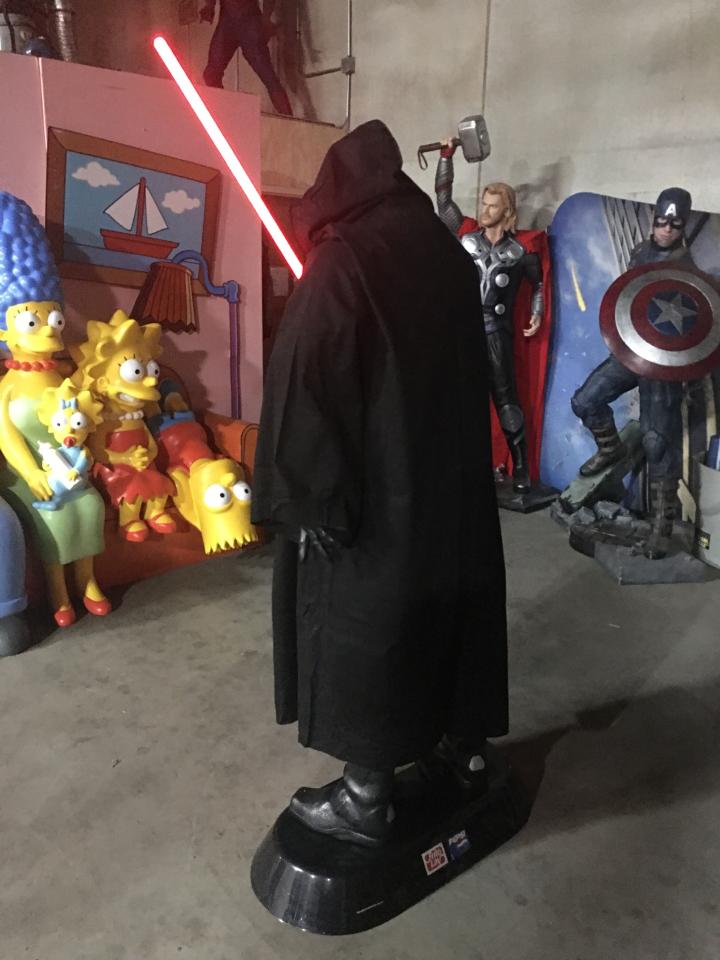 Life Size Star Wars Darth Maul w/ Lightsaber&Robe