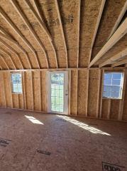 $1,032 OFF this 12x24 Lofted Barn Garage - ONLY $9,291 + tax OR $367 Down and $367/ Month Rent to Own! EVERYONE APPROVED!