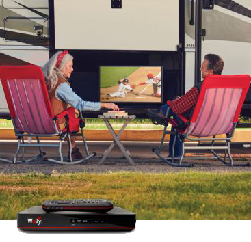 Dish HDTV Goes Outdoors