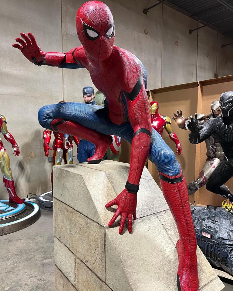 Marvel Spiderman Homecoming Statue