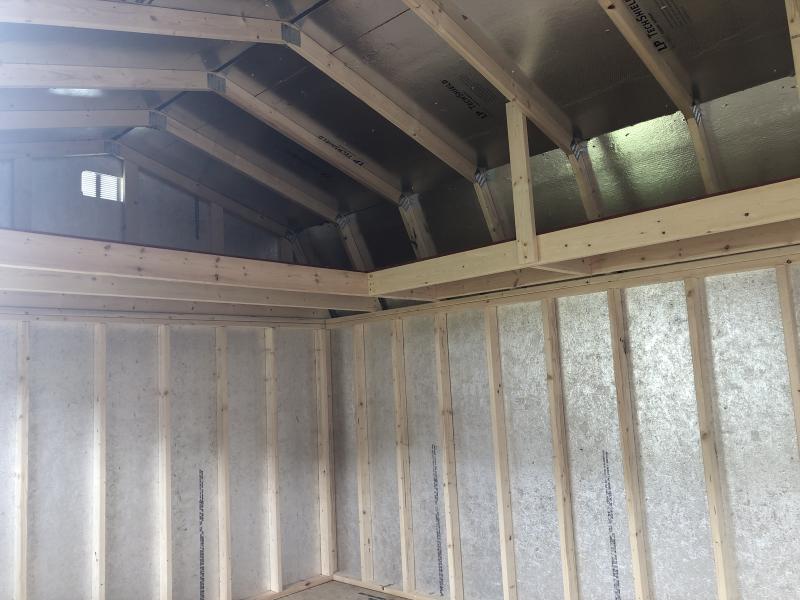 12x24 Lofted Garden Shed