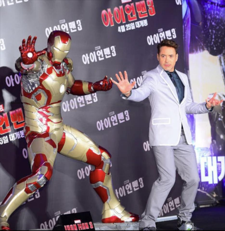 Marvel Ironman 3 Battlefield Edition with LED Lights