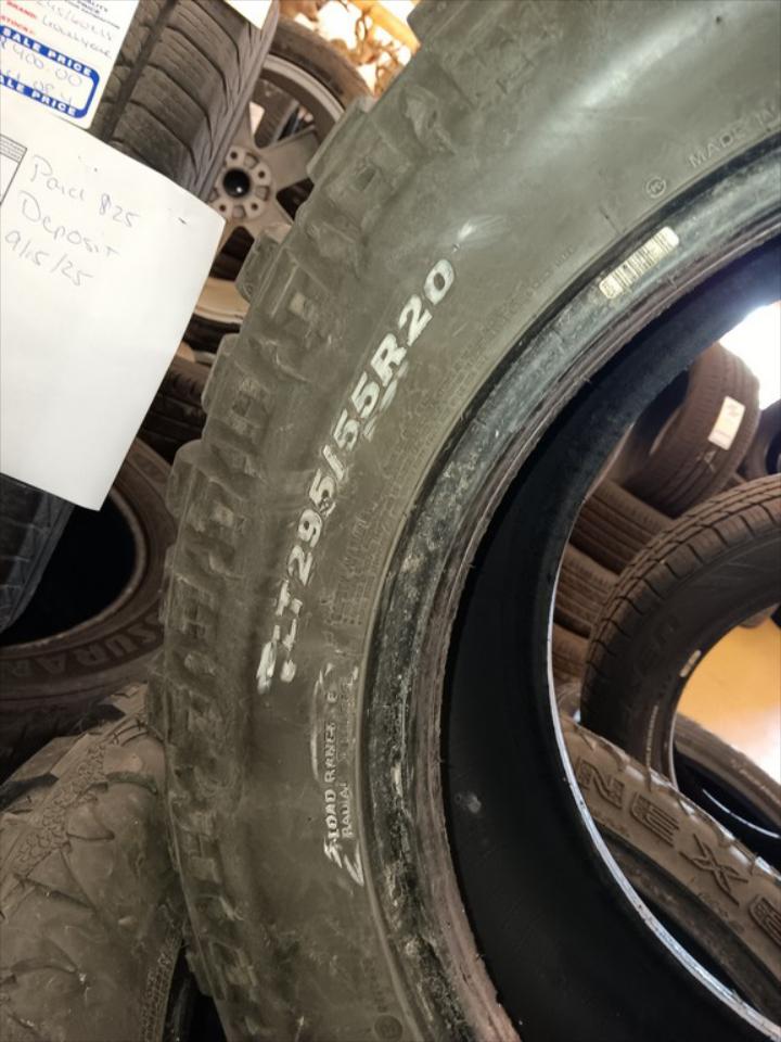 LT295/55R20 Nexen Roadian MTX Tires Set of 4