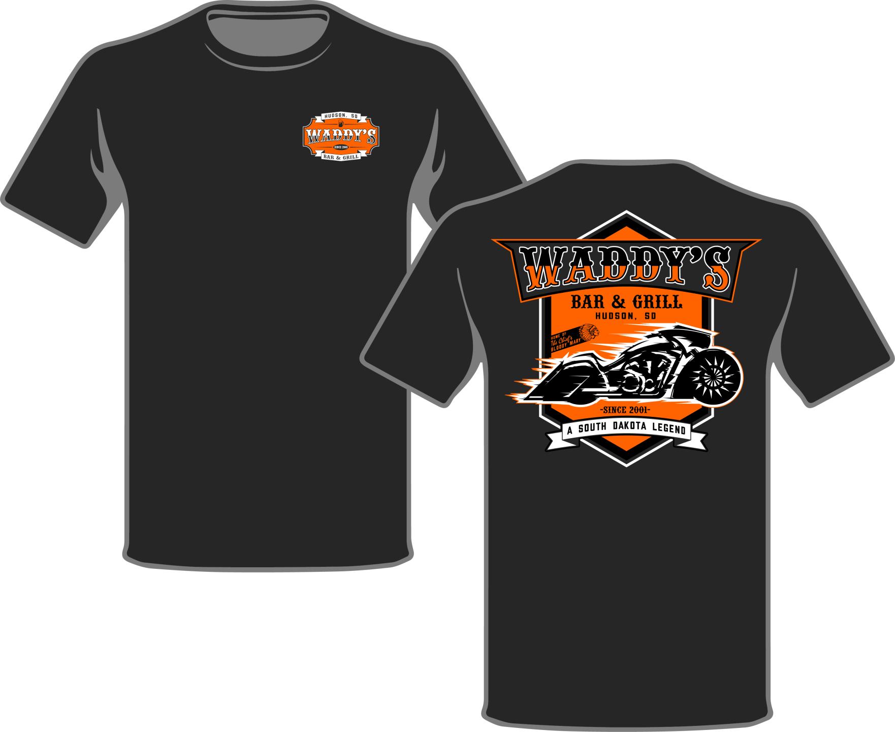 Motorcycle Logo Crew Neck