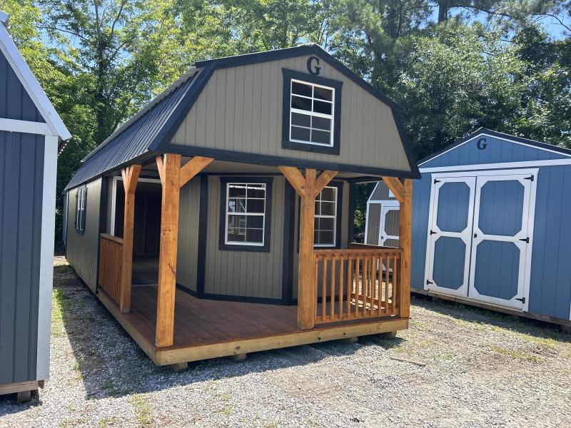 12x32 WRAPAROUND LOFTED BARN CABIN