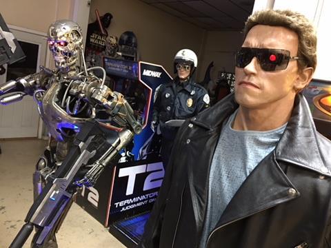 Life Size Terminator T1 Arnold Schwarzenegger