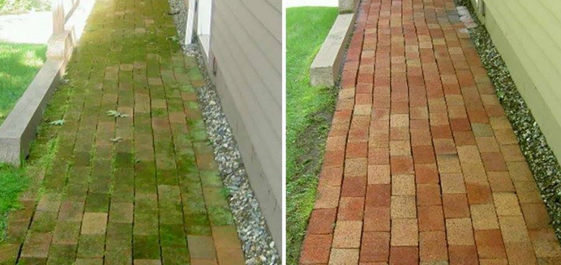 How To Clean Patio Pavers Without Pressure Washer Inspiration | Outdoor