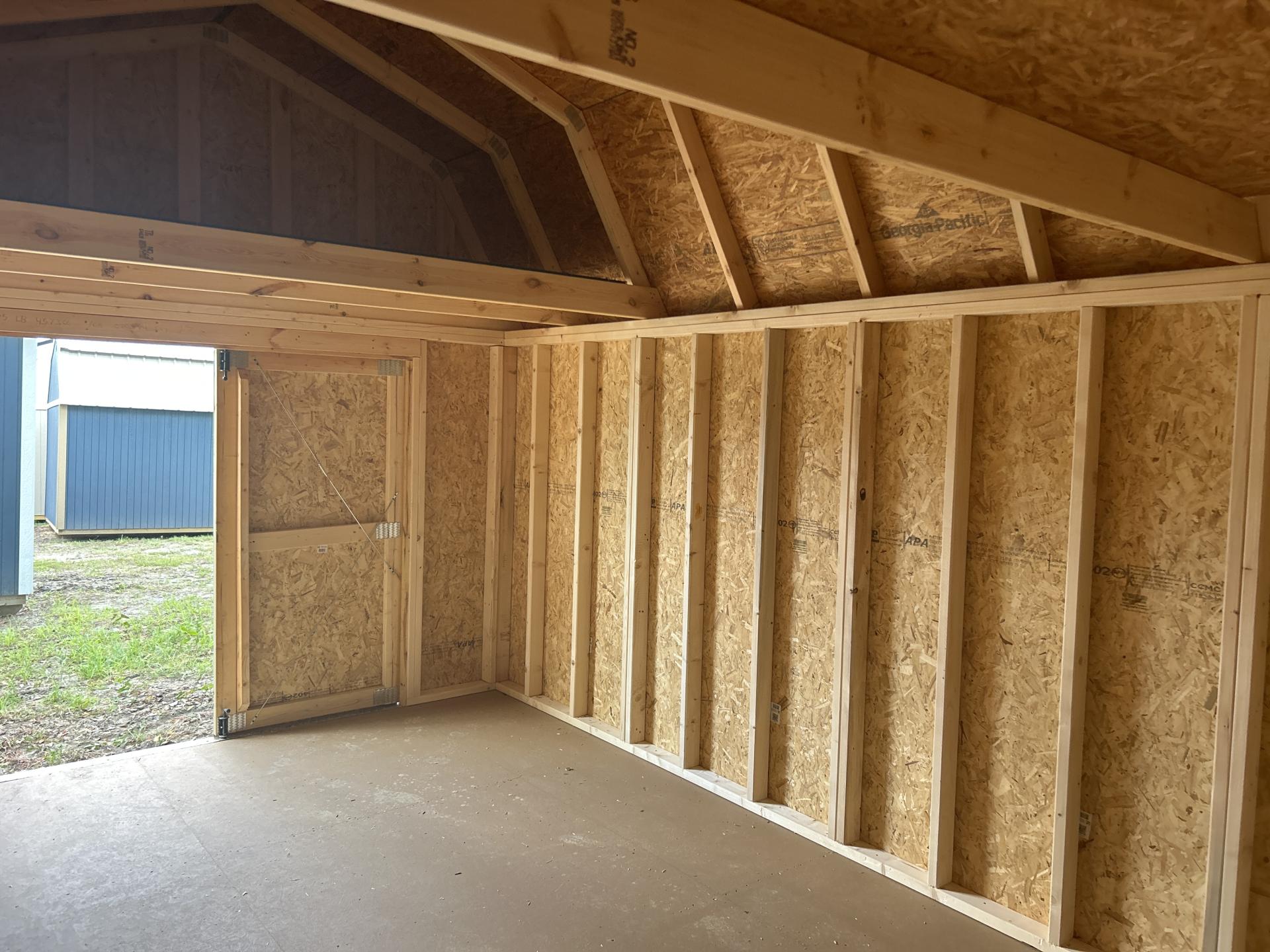 10x16 LOFTED BARN