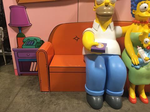 Life Size The Simpsons Theater Display