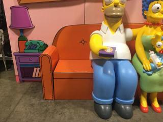 Life Size The Simpsons Theater Display