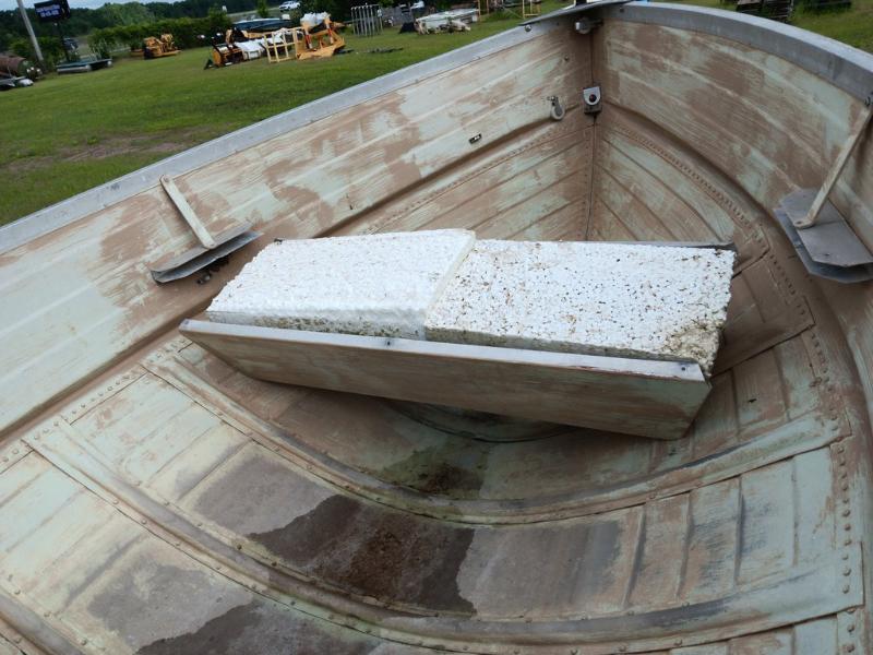 14' Aluminum Fishing Boat with Trailer - Item # 1