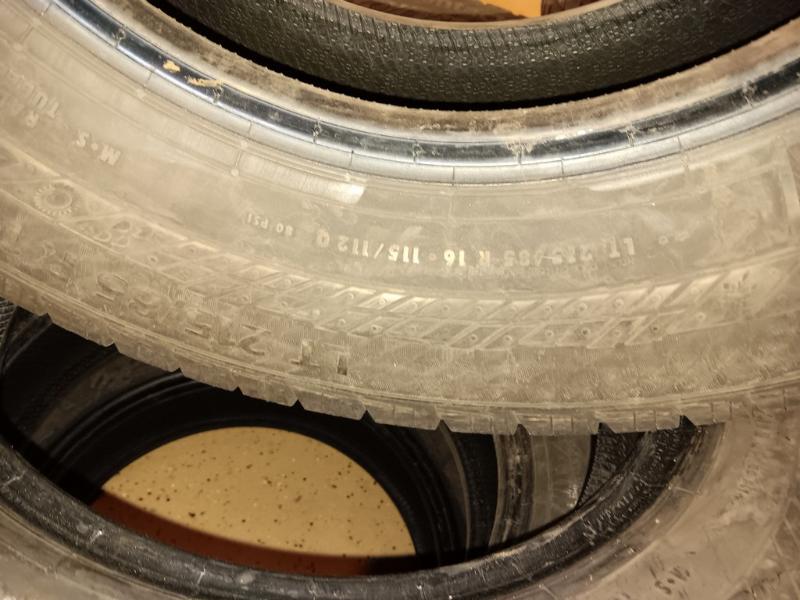 215/85R16 Continental VanContact A/S Tires Set of 4