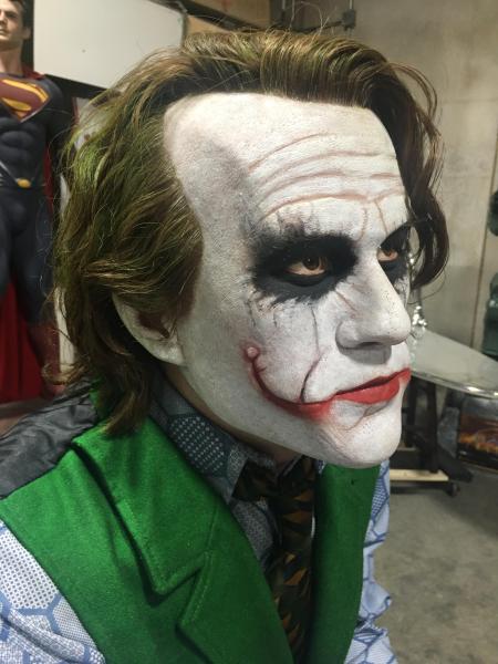 Dark Knight Heath Ledger Sitting Joker