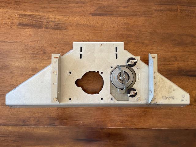King KM 275 Autopilot TRIM Servo Mount With Allied Signal Attachment Bracketry. Used.