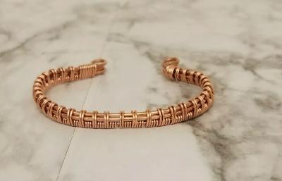 Braided Copper Bracelet