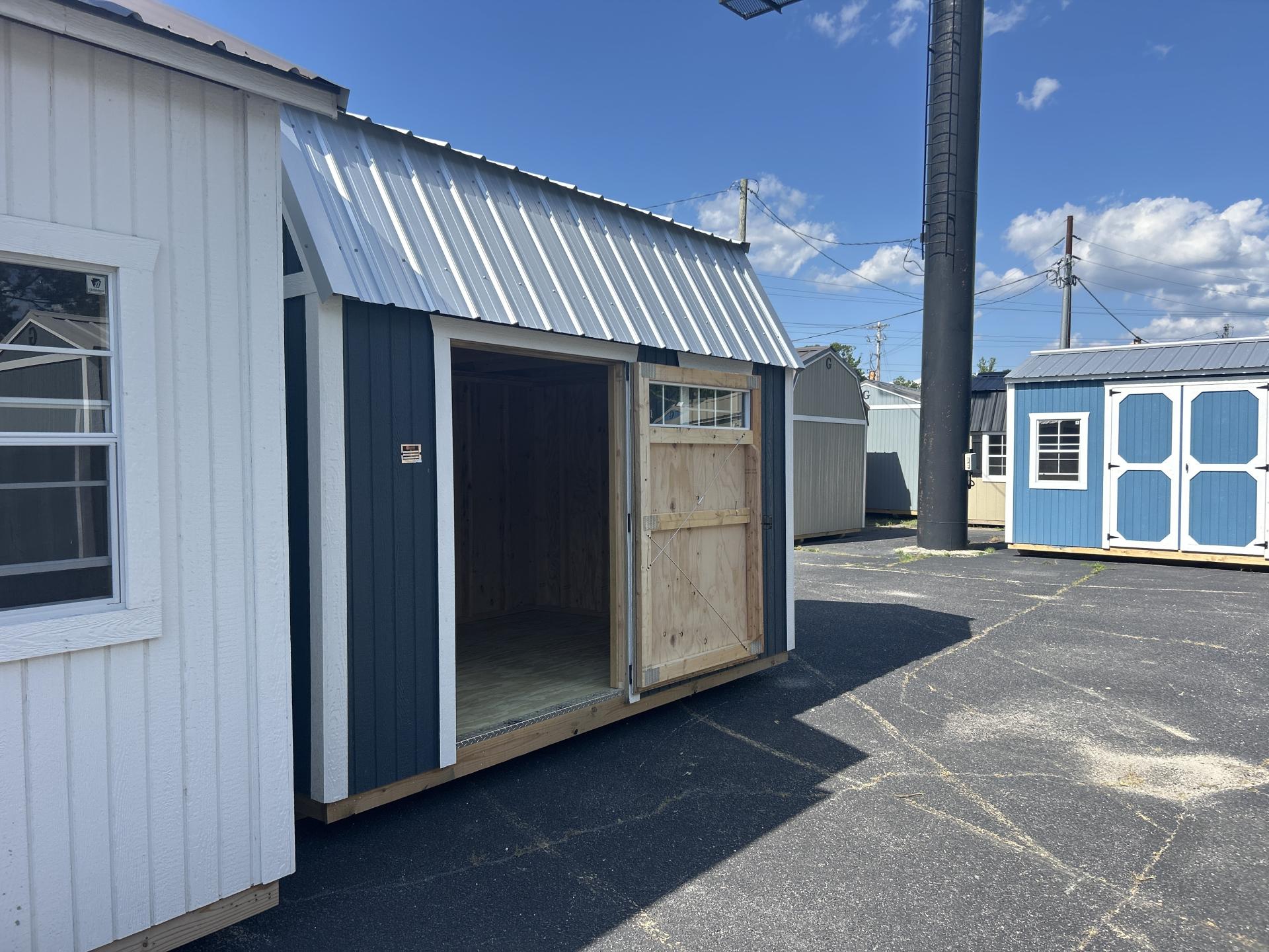 08x12 SIDE LOFTED BARN