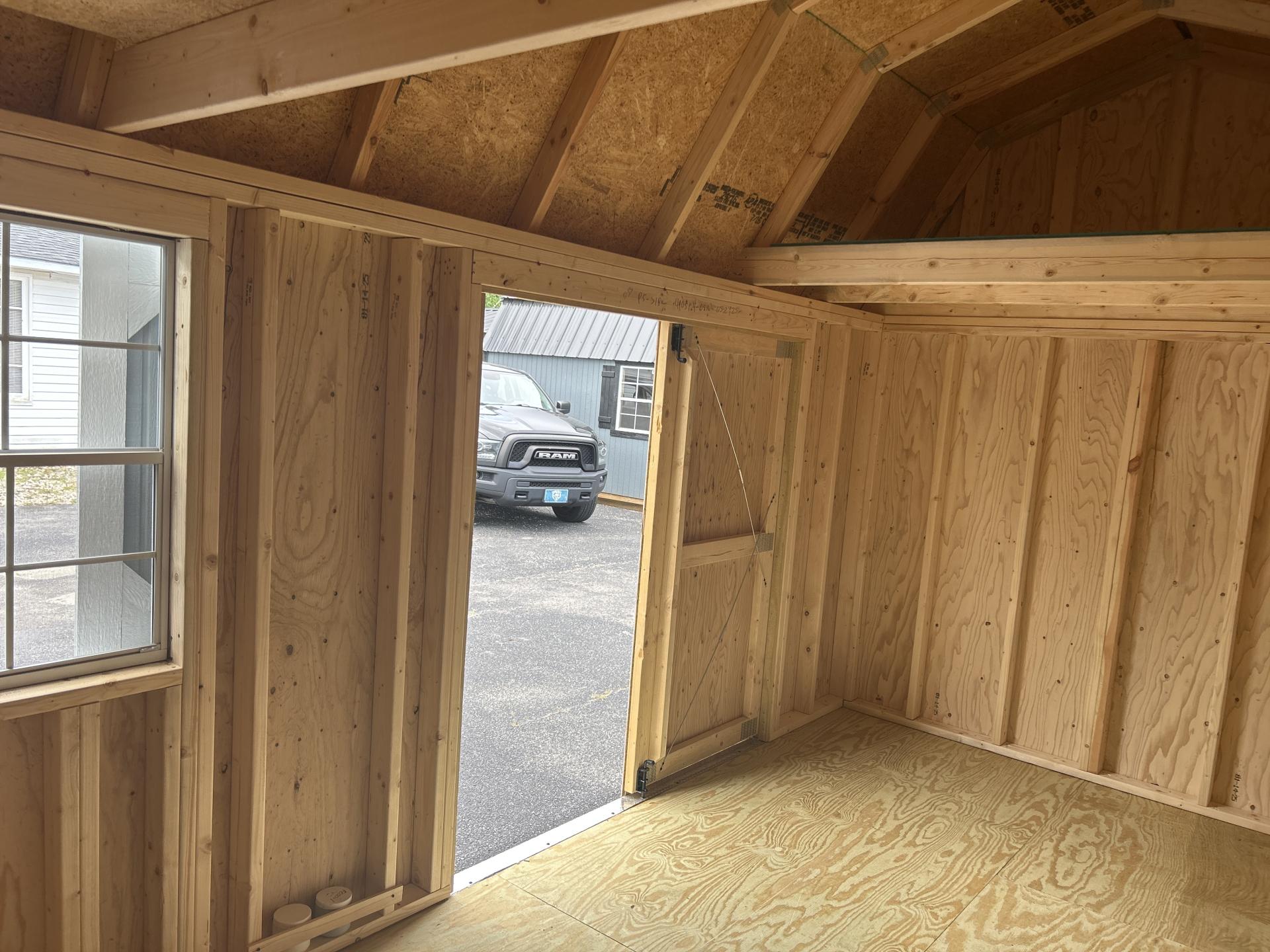 08x16 SIDE LOFTED BARN