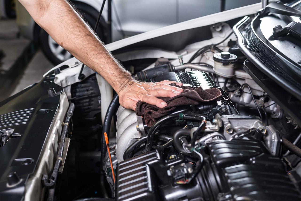 Engine Compartment Detailing