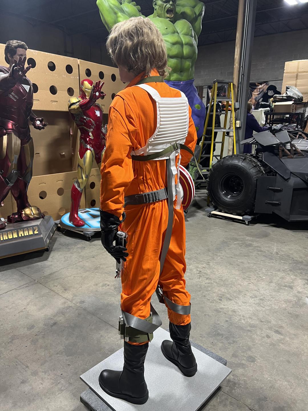 Life Size Star Wars Luke Skywalker X-Wing Fighter Pilot