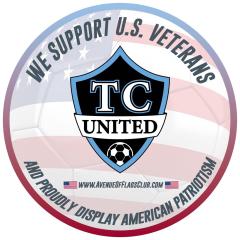 TC United "Old Glory" Avenue of Flags Club Membership Display