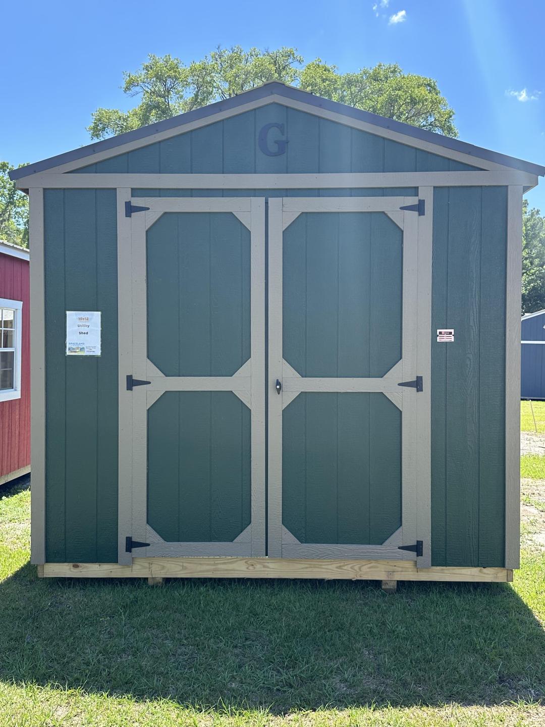 Graceland 10x12 Utility Shed