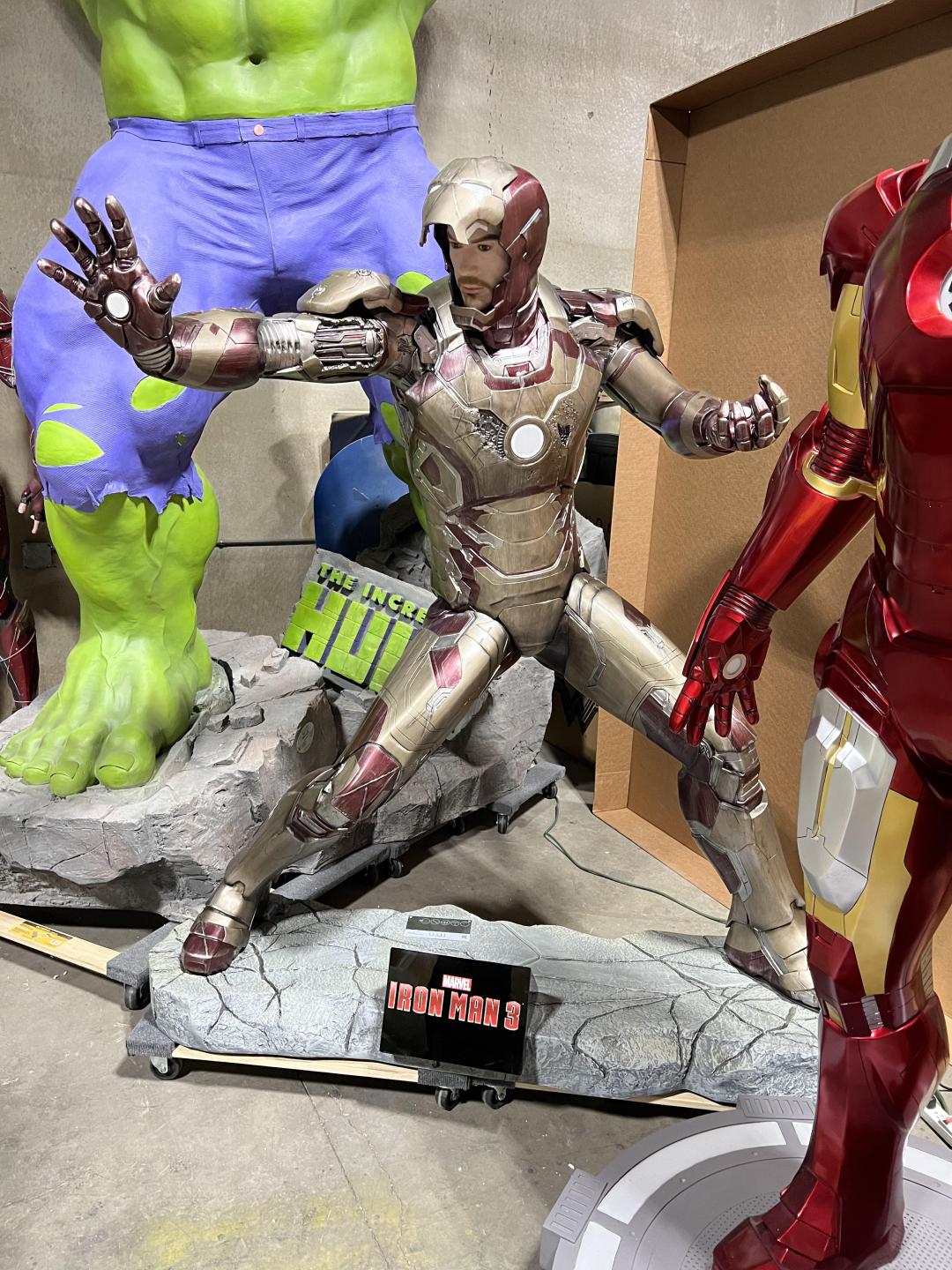 Marvel Ironman 3 Battlefield Edition with LED Lights